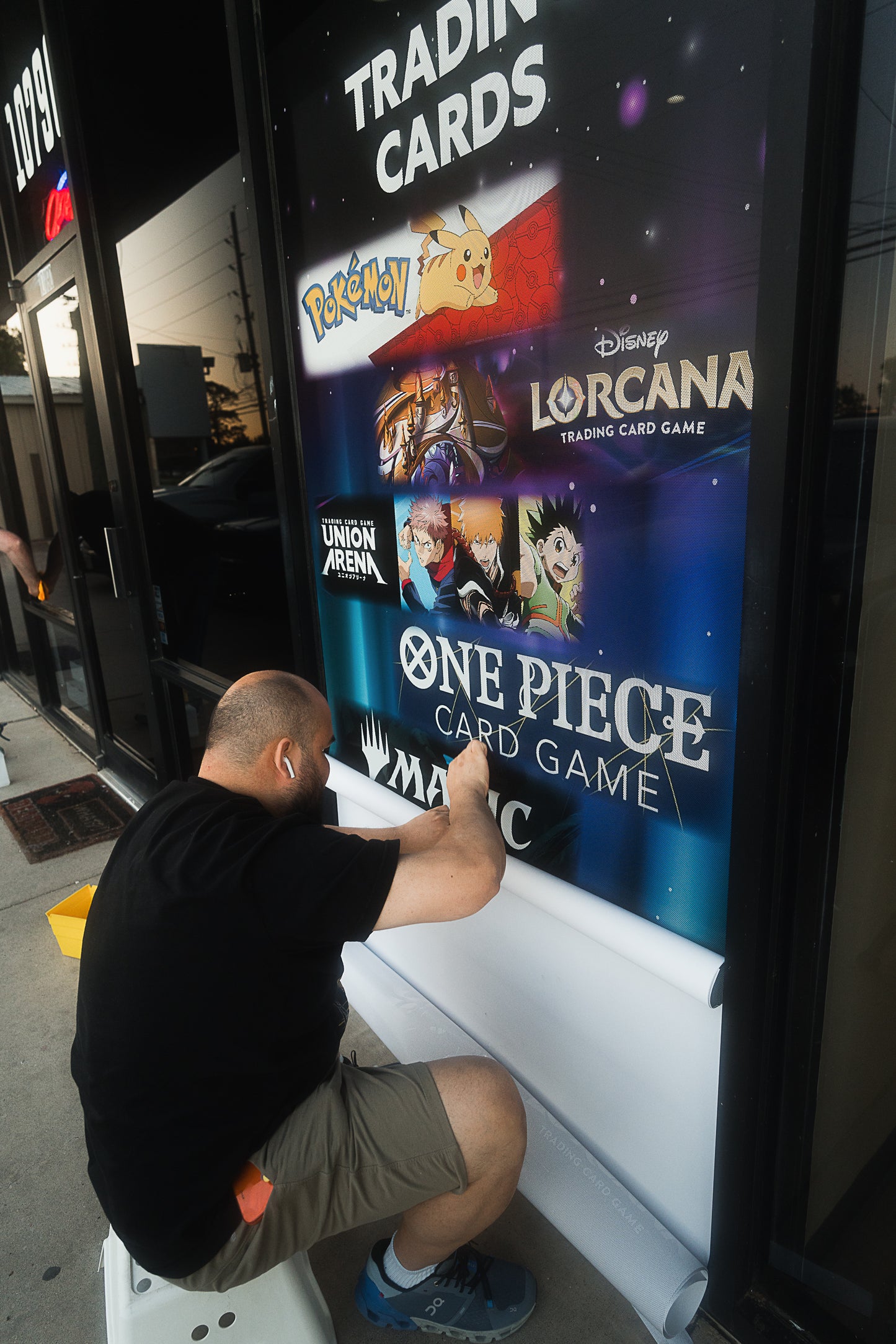 Perforated Window Vinyl Unlaminated 60/40