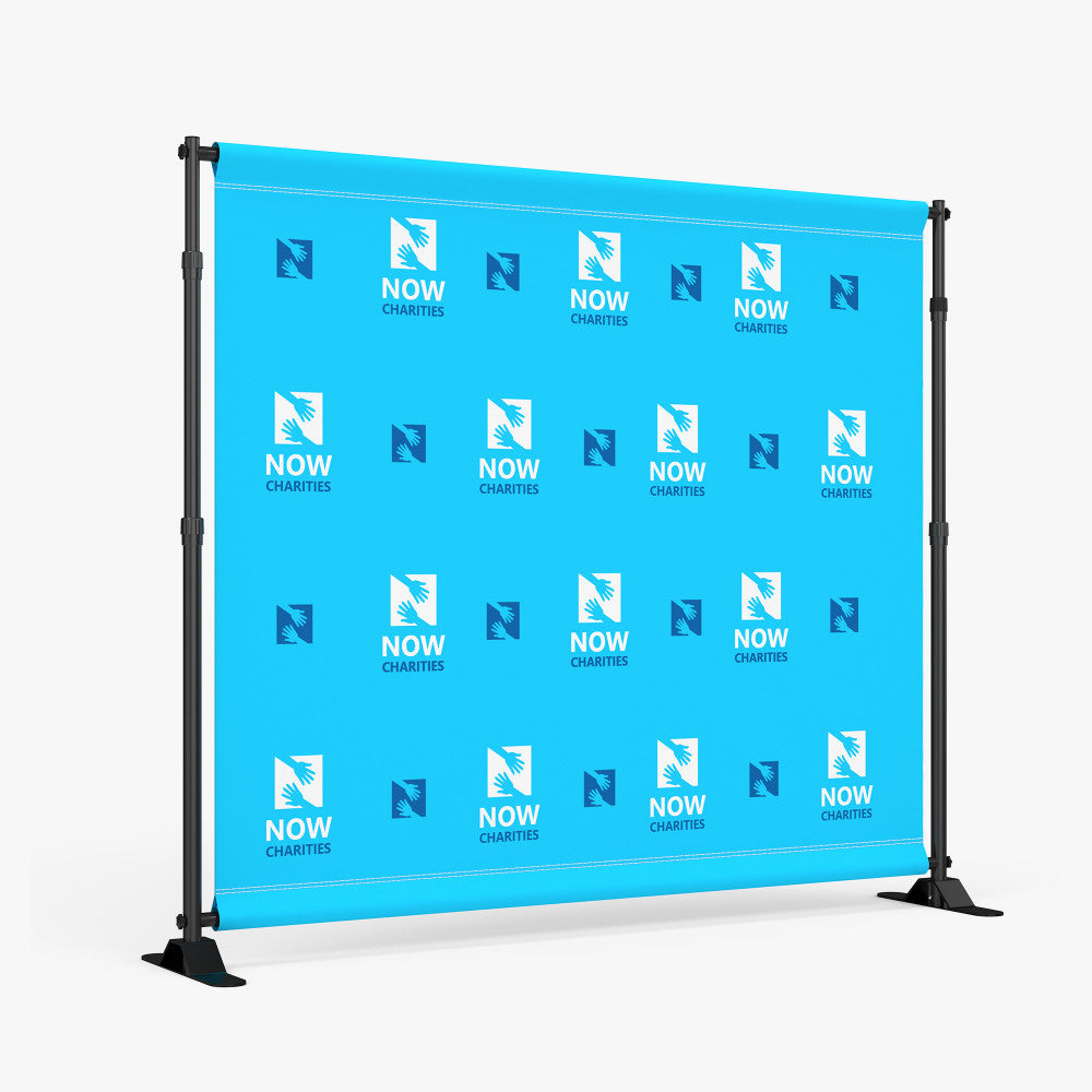 10' x 8' Step and Repeat Backdrop