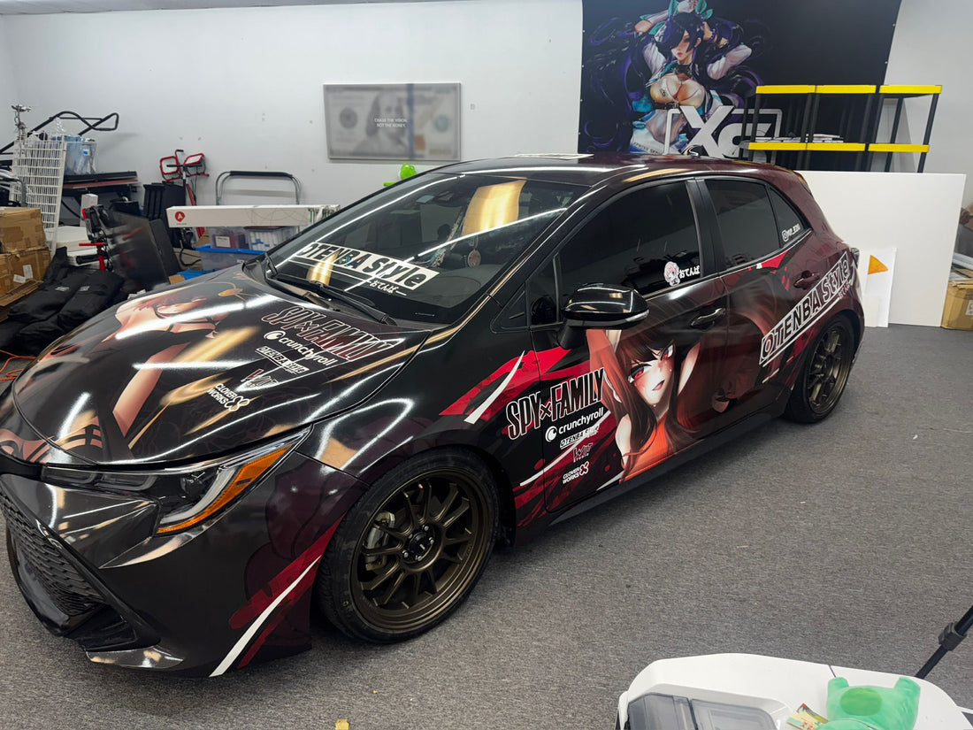 What is the full process of a car wrap?