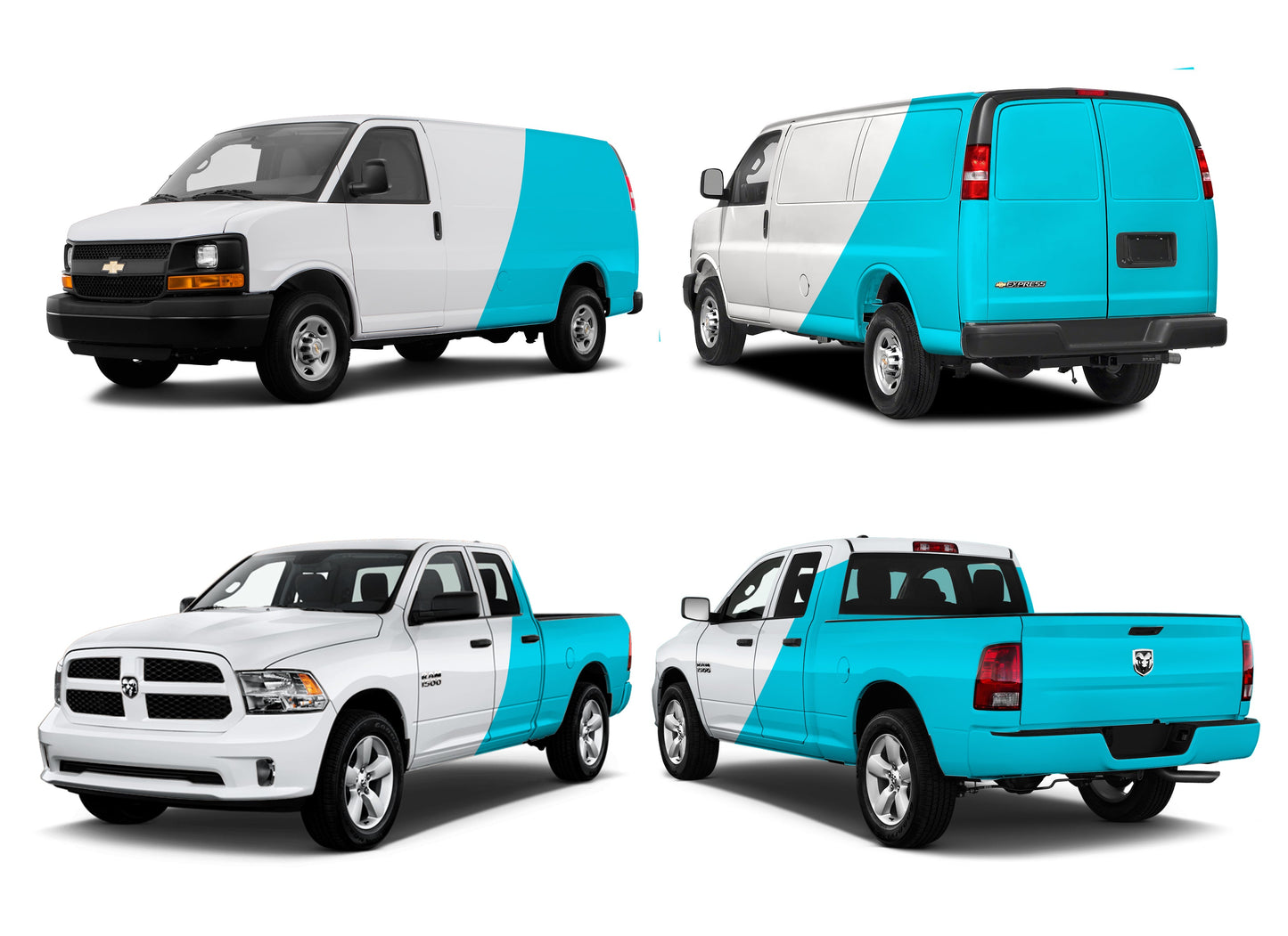 1/2 Wrap + Logo