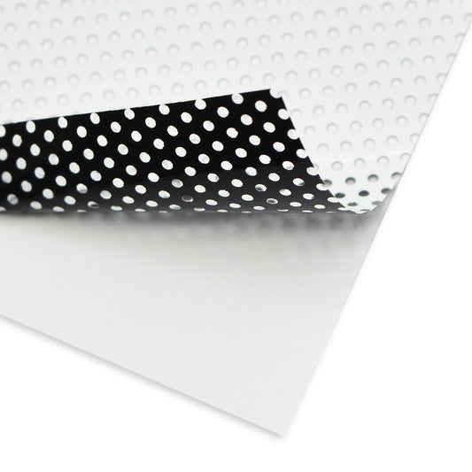 Perforated Window Vinyl Unlaminated 60/40