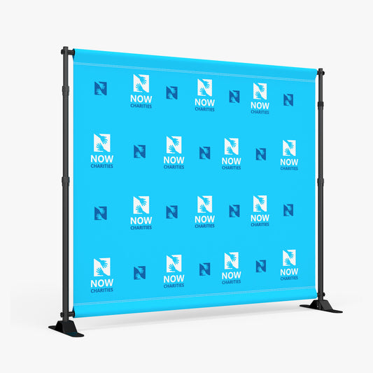 10' x 8' Step and Repeat Backdrop