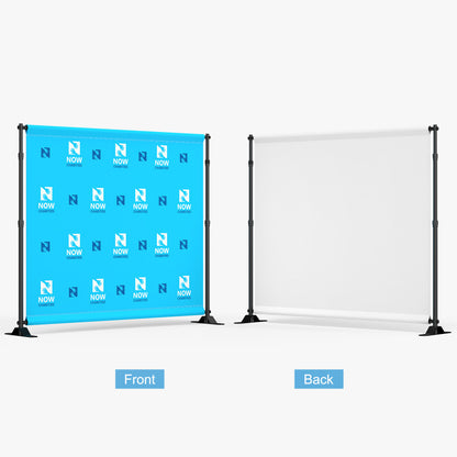 10' x 8' Step and Repeat Backdrop